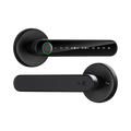 Cerradura inteligente de manija con rosette redonda E-Touch | N191A