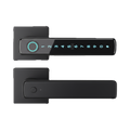 Cerradura inteligente de manija con rosette cuadrada E-Touch | N191B